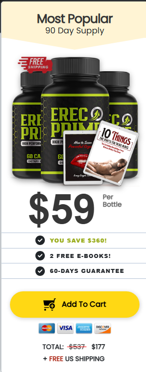 Erecprime 3 Bottle